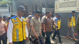Menteri PU Tinjau Lokasi Tanah Bergerak di Desa Padasari, Kapolres Tegal Pastikan Pengamanan Maksimal