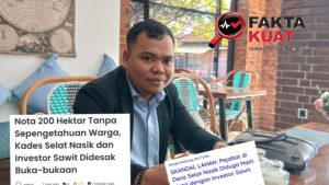 Kontroversi Lahan 200 Hektar di Selat Nasik, Bang Obri Desak Transparansi Penuh