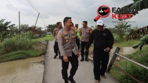 Sinergi Polres Demak dan Warga, Jembatan Penghubung Banjarejo–Wonorejo Dibangun