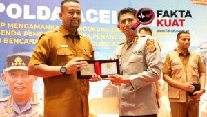 Di Rapim Kepolisian Daerah Aceh, Plt Kadinsos Paparkan Strategi Perlindungan Hak Pengungsi Bencana