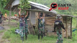 “Di Tengah Proses, Prajurit Menjaga Nyala Harapan di Rumah Bapak Sarikin”