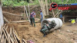 Bata dan Bakti Prajurit: MCK Dibangun, Harapan Warga Pun Bertumbuh