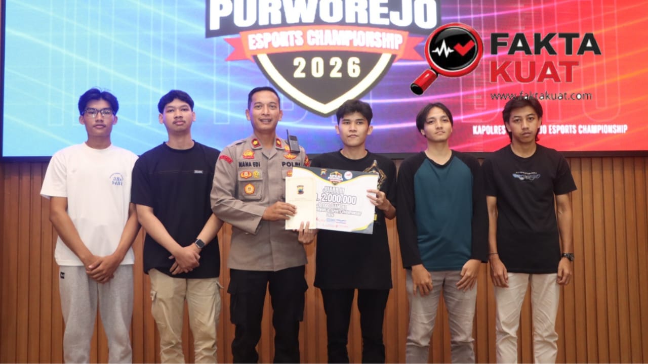 Seru dan Penuh Strategi! Petualang Reborn Tumbangkan Evos ROR di Final MLBB Polres Purworejo 2026