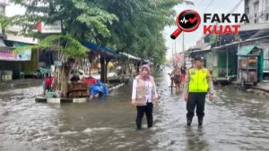 RESPONS CEPAT APARAT, LURAH MUKTIHARJO KIDUL TURUN LANGSUNG CEK GENANGAN