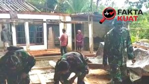 Tak Hanya Piawai Dimedan Perang, Satgas TMMD 127 Kodim Wonogiri Juga Piawai Dalam Pertukangan