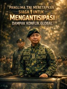TNI Siaga 1 Nasional, Antisipasi Dampak Konflik Global dan Jaga Stabilitas Keamanan
