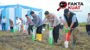 Sinergi Polri dan Petani, Polres Klaten Tanam Jagung Serentak Dukung Program Pangan 2026