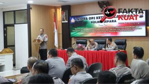 Latihan Pra Operasi Ketupat 2026, Polres Jepara Tingkatkan Profesionalisme dan Kesiapan Personel
