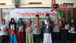 Polres Demak Gelar Pengajian Nuzulul Quran dan Distribusikan Zakat Fitrah