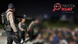 Polres Demak Amankan 114 Remaja Terduga Balap Liar di Jalan Lingkar Terminal Baru