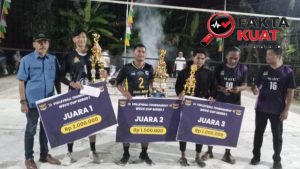 Masnan, S.Pd S.kom ,M.Pd (Kabid Binpres PBVSI Kab. Demak Hadiri Bola Volley WSVC Wringin Jajar CUP Yang Di Gelar Di Bulan Ramadhan