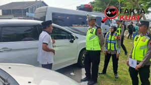 Patroli Humanis di Rest Area 391A Ringinarum, Polisi Ingatkan Keselamatan Pemudik
