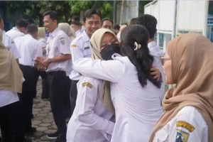 Halalbihalal Hari Pertama Kerja, Dinkominfo Demak Tekankan Keikhlasan Saling Memaafkan