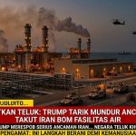 AS Mundur Halus? Trump Tunda Serangan ke Iran Usai Ancaman Bom Fasilitas Air Teluk