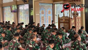 Doa Bersama untuk Keselamatan prajurit dan Mendoakan prajurit yang Gugur