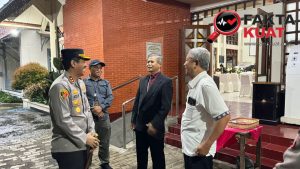 Kapolres Salatiga Kunjungi Sejumlah Gereja, Pastikan Keamanan Dan Rangkaian Ibadah Paskah Berjalan Lancar