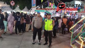 Pastikan Keamanan Pengunjung, Polsek Kaliwungu Kawal Ketat Festival Syawalan 1447 H