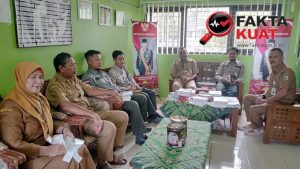 Kepsek SMPN 2 Karangtengah – Demak Terima Kunjungan Kerja BPBD Kabupaten Demak Koordinasi HKBN