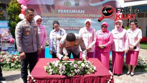 Kapolda Jateng Resmikan Jembatan Merah Putih Presisi, Warga dan Anak Sekolah di Jabungan Kini Tak Harus Memutar Jauh