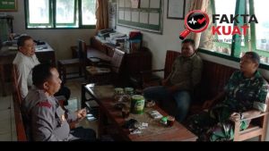 Kapolsek & Danramil 19/ Tanggungharjo Kunjungi Perhutani BKPH Tanggung Koordinasi & Sinergitas Karhutla