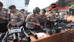 Antisipasi Eskalasi Situasi Kamtibmas, Kapolres Semarang cek peralatan Dalmas.
