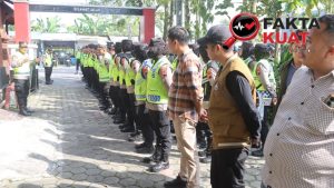 Puluhan Personel Polres Demak Amankan Eksekusi Tanah dan Bangunan di Bandungrejo