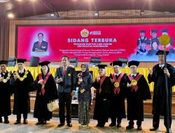 Darlian Pone Raih Gelar Doktor Ilmu Hukum Universitas Borobudur dengan Predikat Cumlaude