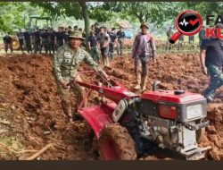 Kodiklat TNI Perkuat Ketahanan Pangan, Panglima TNI Tinjau Langsung Bimtek Yonif TP 2026