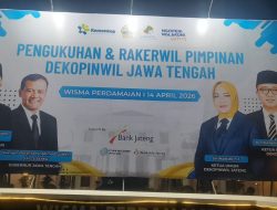 Pengukuhan dan Raker Dekopinwil Jateng Dihadiri Menkop dan Wamentan : Momentum Edukasi dan Advokasi Penguatan Koperasi