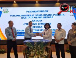 Administratur/KKPH Semarang Misa Ekaristi Didampingi KSKPH Andi Henu Tandatangani PKS Penanganan Masalah Hukum Bidang DATUN Dengan Kejari Grobogan