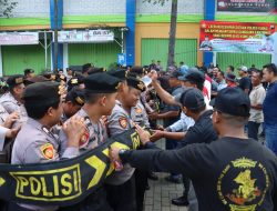 Latihan Dalmas Digelar, Polres Kudus Perkuat Antisipasi Gangguan Kamtibmas