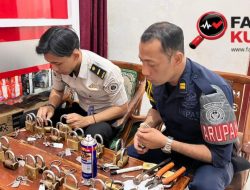 RUTAN SALATIGA LAKSANAKAN PENGECEKAN, PERAWATAN, DAN ROLLING GEMBOK BLOK HUNIAN