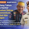 Ullu Hasyim Nakagawa Sampaikan Ucapan Selamat Ulang Tahun kepada Kepala Kantor Pertanahan Sidrap