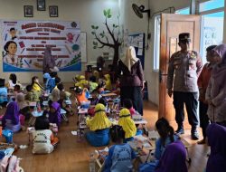 Semarak Hari Kartini, Polsek Karanggede Amankan Ajang Kreativitas Anak di TK Bhayangkari 66