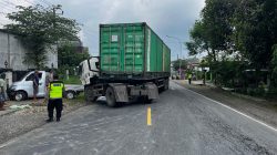 Truck Hino Tabrak Pick Up di Jalan Blora-Cepu, Tidak Ada Korban Jiwa