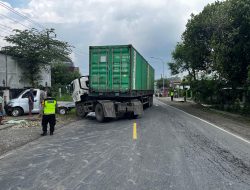 Truck Hino Tabrak Pick Up di Jalan Blora-Cepu, Tidak Ada Korban Jiwa