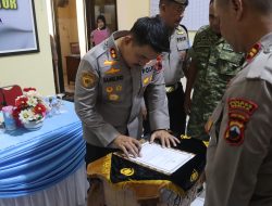 Kapolres Demak Kukuhkan Perubahan Nomenklatur Polsek Demak Kota Menjadi Polsek Demak