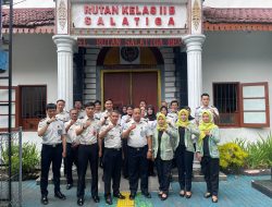 RUTAN SALATIGA GELAR PERINGATAN HARI BAKTI PEMASYARAKATAN KE-62 DENGAN PENUH KEKHIDMATAN DAN KEBERSAMAAN