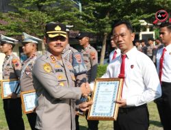 Polres Demak Beri Penghargaan Anggota Berprestasi