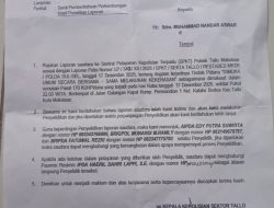 Kapolsek Tallo Enggan Ditemui Awak Media Saat Ingin Di Konfirmasi Langsung.