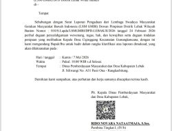 Dugaan Penipuan Oknum Kepala Desa Cigingang Masuk Penanganan DPMD, LSM GMBI Distrik Lebak Desak Tindakan Tegas