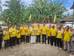 Dr Darlian Pone Buka Muscam Partai Golkar Kecamatan Bahuga, Haris Hermanto Terpilih Aklamasi