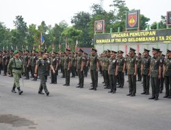 Kasdam IV/Diponegoro Pimpin Upacara Penutupan Dikmata Infanteri TNI AD Gelombang I TA 2026