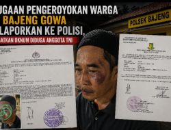 Dugaan Pengeroyokan Warga di Bajeng Gowa Dilaporkan ke Polisi, Diduga Libatkan Oknum TNI