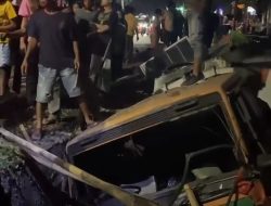 Kecelakaan Truk Terjadi di Depan Pusat Oleh-Oleh Lidulapa Bawen, Ambulans Sudah di Lokasi
