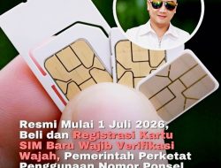 Verifikasi Biometrik Wajah Registrasi Kartu SIM Mulai 2026: Wisnu alias RG Sangat Mendukung Sepenuhnya Langkah Ini Sebagai Benteng Utama Keamanan Siber Nasional