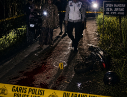 Heboh Darah di Jalan Desa Jurang, Ternyata Korban Kecelakaan Motor