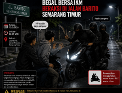 Viral Begal Bersajam Beraksi di Jalan Barito Semarang Timur, Korban Diancam Celurit dan Uang Dikuras Habis