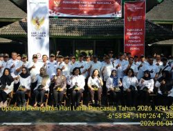 Perhutani KPH Semarang Gelar Upacara Peringati Hari Lahir Pancasila, Perkuat Semangat Untuk Kelestarian Hutan
