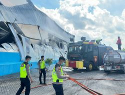 Kapolsek Pati: Empat Gedung Cold Storage PT Dua Putra Terbakar, Penyebab Masih Diselidiki Polisi